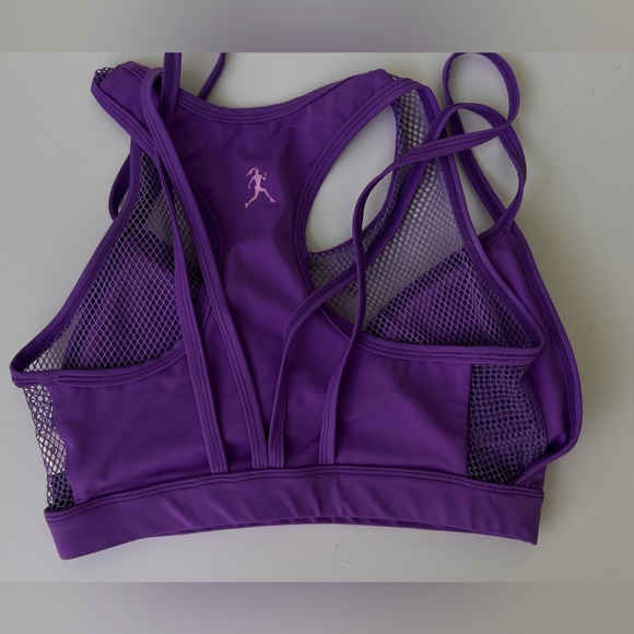 NWOT Unique Purple Sport Set - Leggings and Top (Size Small) - Picture 16 of 17